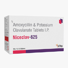  pharma franchise pcd in gujarat vita pharmaceuticals -	Niceclav-625 3D.jpg	